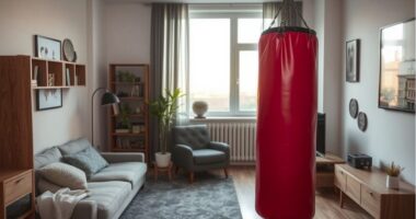 боксерская груша в квартире